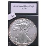 2019 SILVER EAGLE GEM