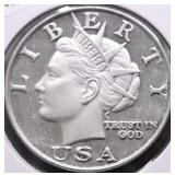 1 OZ .999 SILVER ROUND