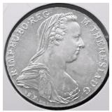 1780 AUSTRIA THALER RESTRIKE GEM