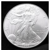 1999 SILVER EAGLE GEM