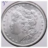 1887 CHOICE BU MORGAN DOLLAR