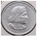1893 CHOICE BU COLUMBIAN EXPO HALF DOLLAR