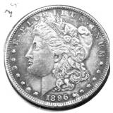 1896 MORGAN DOLLAR XF
