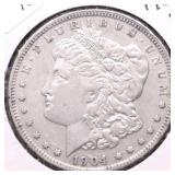 1904 O MORGAN DOLLAR XF