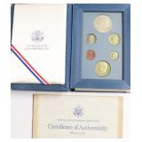 1987 PRESTIGE PROOF SET