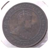 1902 CANADA LARGE CENT AU