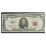 5 DOLLAR US LEGAL TENDER VF