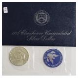 1974 S SILVER GSA IKE DOLLAR