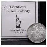 1884 O CHOICE BU MORGAN DOLLAR