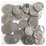 40 BUFFALO NICKELS