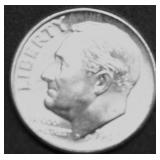 1947 D GEM BU ROOSEVELT DIME