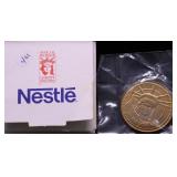 NESTLE ADVERTISING TOKEN GEM