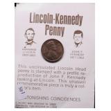 LINCOLN KENNEDY CENT