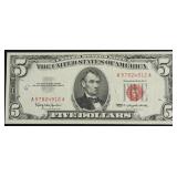 5 $ US LEGAL TENDER AU  INK