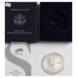 2008 W SILVER EAGLE W BOX PAPERS