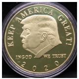2020 TRUMP COIN CLAD