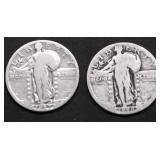 TWO STANDING QUARTERS