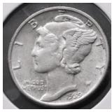 1939 MERCURY DIME XF