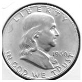 1960 PROOF FRANKLIN HALF DOLLAR
