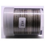 ROLL OF 40 % SILVER HALF DOLLARS