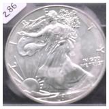 2011 SILVER EAGLE GEM