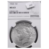 1923 NGC MS63 PEACE DOLLAR