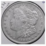 1921 D MORGAN DOLLAR XF