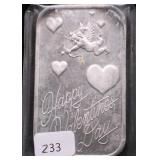 1  OZ .999 SILVER BAR