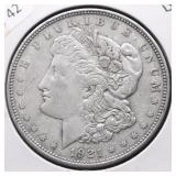 1921 D MORGAN DOLLAR XF