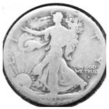 1917 S WALKING HALF DOLLAR G