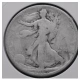 1919 D WALKING HALF DOLLAR G