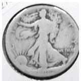 1916 D WALKING HALF DOLLAR G