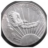 1 OZ .999 SILVER ROUND