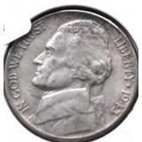 1943 D JEFEFRSON NICKEL AU