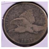 1857 FLYING EAGLE CENT G