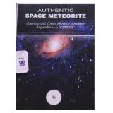 AUTHENTIC SPACE METEORITE