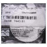 2015 SILVER EAGLE GEM