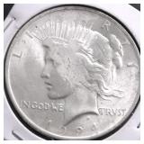 1924 CHOICE BU PEACE DOLLAR