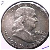 1958 GEM TONER FRANKLIN HALF DOLLAR