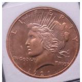 1OZ .999 COPPER ROUND