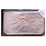 1  OZ .999 SILVER BAR
