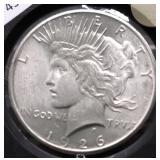 1926 CHOICE BU PEACE DOLLAR