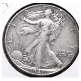 1941 S WALKING HALF DOLLAR XF