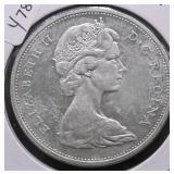 1965 CHOICE BU CANADA SILVER DOLLAR