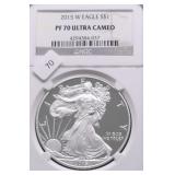 2015 W NGC PF70UC SILVER EAGLE