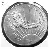 1 OZ .999 SILVER ROUND