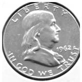 1962 PROOF FRANKLIN HALF DOLLAR