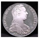 1780 PROOF AUSTRIA THALER RESTRIKE