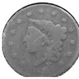 1835 LARGE CENT VG