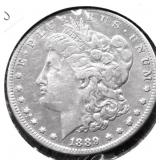 1889 CC MORGAN DOLLAR XF DETAILS